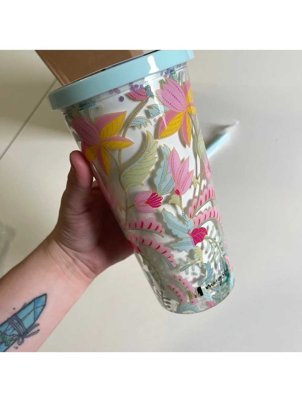 Mugsby Funny Women's Adult Tumbler Cup W/Straw